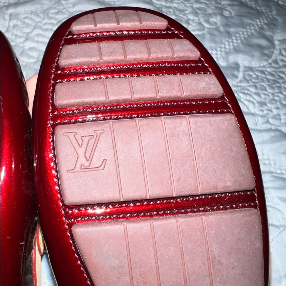 ♥️ Authentic Louis Vuitton Loafer patent shoes 37 - Picture 15 of 16